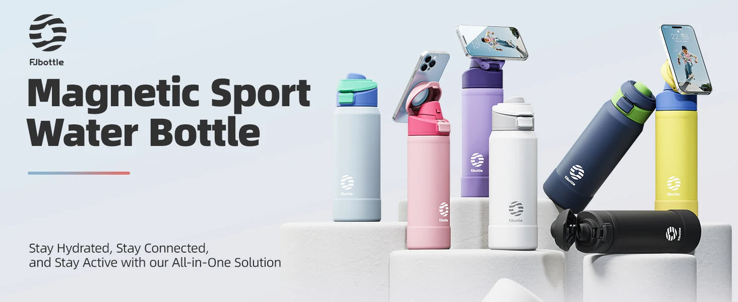 MagFusion Bottle | The Perfect Blend of Hydration and Convenience with Magnetic Phone Holder